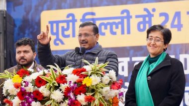 Arvind Kejriwal Inaugurates Booster Pumping Station in Rajinder Nagar, Promises to Provide 24-Hour Clean Water Supply Across Delhi (Watch Videos)