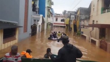 Cyclone Fengal Update: Puducherry Witnesses Highest Rainfall in 30 Years Due to Cyclonic Storm; Local Train Services Resume in Chennai