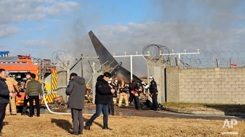 South Korea Plane Crash: ‘Extend Our Deepest Condolences’, Says Boeing As 179 Feared Dead After Jeju Air Flight 2216 Crashes At Muan International Airport