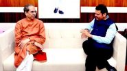 Devendra Fadnavis-Uddhav Thackeray Meeting: Eknath Shinde Labels Meeting Between Shiv Sena Head and Maharashtra CM a ‘Welcome Change’