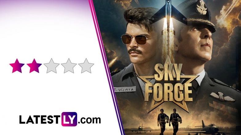 &lsquo;Sky Force&rsquo; Movie Review: Akshay Kumar Overshadows a Struggling Veer Pahariya and Yet the War Drama Refuses To Take Flight! (LatestLY Exclusive)