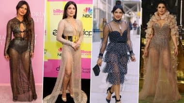 Priyanka Chopra Loves Her Sheer Dresses, Proof in Pics