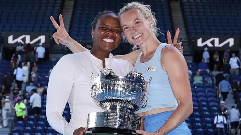 Australia Open 2025: Top Seeds Katerina Siniakova and Taylor Townsend Win Women's Doubles Title