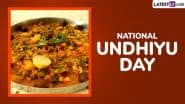 National Undhiyu Day 2025 Wishes and HD Images: Send Greetings, Wallpapers, WhatsApp Messages and Photos To Celebrate the Gujarati Dish