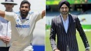 Harbhajan Singh Credits Jasprit Bumrah for Preventing Border-Gavaskar Trophy 2024&ndash;25 Whitewash Against Australia, Says &lsquo;India Would Have Lost BGT 5&ndash;0 if He Wasn&rsquo;t There&rsquo;