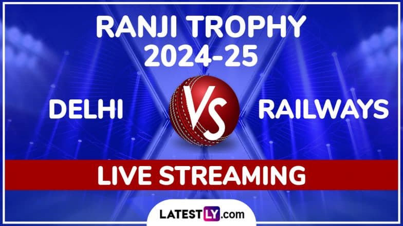 Delhi vs Railways Ranji Trophy 2024-25 Free Live Streaming Online