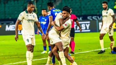 ISL 2024–25: Wilmar Jordan Gil Scores Twice As Chennaiyin FC Settle for 2–2 Draw Against Odisha FC