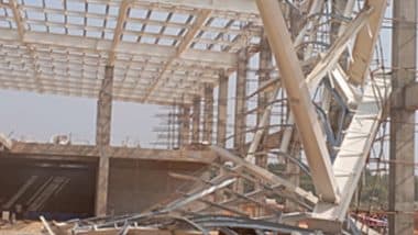 Andhra Pradesh: Under-Construction Terminal of Rajahmundry Airport Collapses in East Godavari