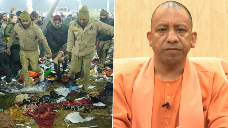 Mahakumbh Stampede: Yogi Adityanath Orders Judicial Inquiry To Look Into Reasons That Led to Stampede in Maha Kumbh in Which 30 Devotees Died (Watch Video)