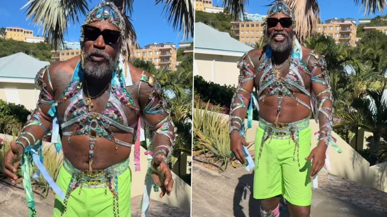 ‘Don’t Check Chris Gayle’s Instagram Stories’ Fans React After Ex-Windies Cricketer Shares Glimpse of Ultra Carnival 2025 in St Kitts