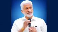 Vijayasai Reddy Resigns To Quit Politics: YSRCP MP Says He Will Resign From His Rajya Sabha Membership on January 25