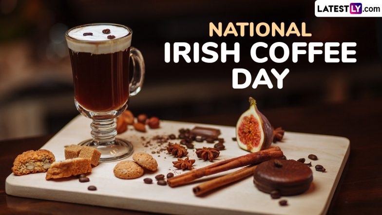 National Irish Coffee Day 2025 Quotes, Images and GIFs: Celebrate the Love for the Iconic Drink With These Instagram Captions, Greetings, Messages and HD Wallpapers