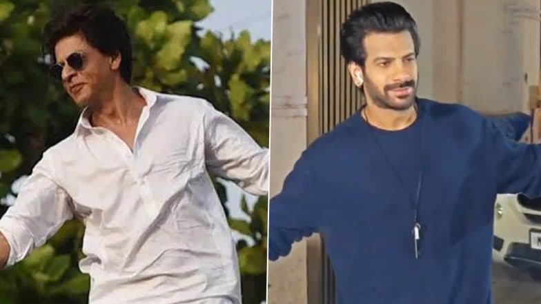 ‘Bigg Boss 18’ Winner Karanveer Mehra Pays Tribute to Shah Rukh Khan With Iconic Pose After His Win (Watch Video)