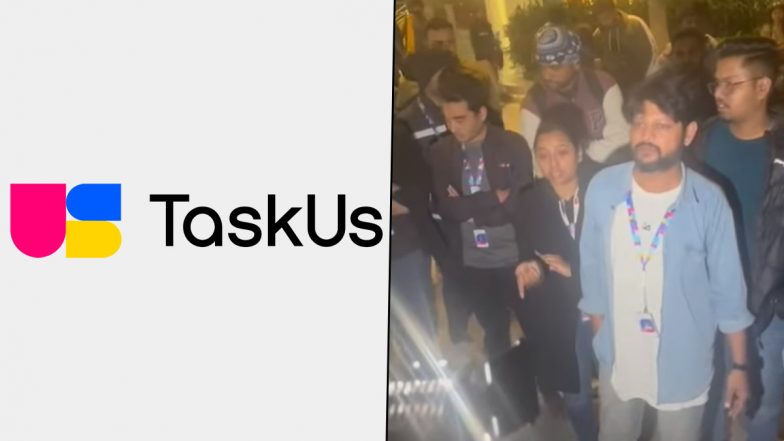 TaskUs Layoffs: Indore-Based BPO Allegedly Fires Over 300 Employees Overnight Without Notice, Sacked Staff Protest (Watch Video)