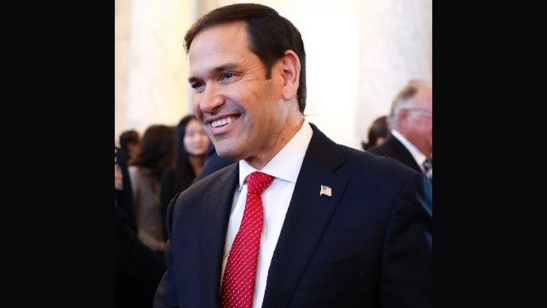 Donald Trump 2.0: Marco Rubio Sworn In as US Secretary of State by Vice President JD Vance (Watch Video)