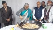 Union Budget 2025&ndash;26: Finance Minister Nirmala Sitharaman-Led Halwa Ceremony Marking Lock-In of Budget Documents To Be Held in Evening of January 24