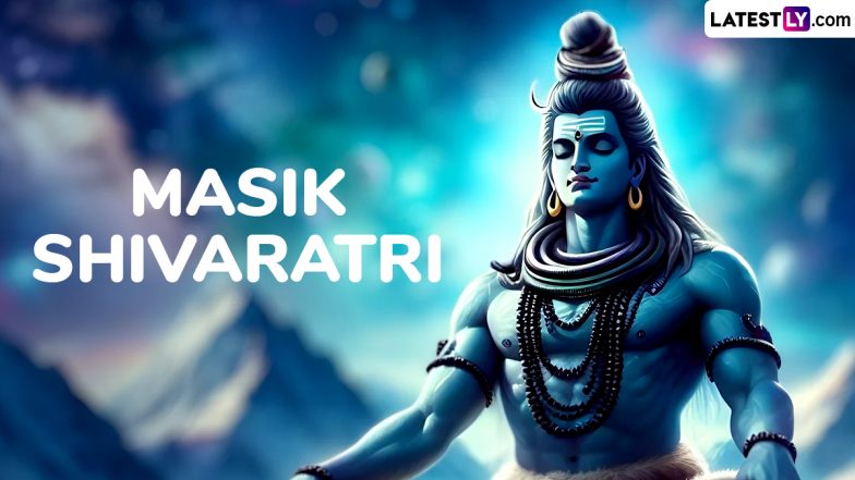 Masik Shivratri 2025 Date in January: Know Auspicious Tithi, Significance and Vrat Rituals To Observe the Day Dedicated to the Worshipping of Lord Shiva