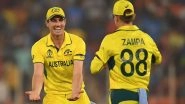 Australia&rsquo;s Squad for Champions Trophy 2025 Announced: Pat Cummins To Lead As Matt Short and Nathan Ellis Earn Maiden ICC Event Call-Ups