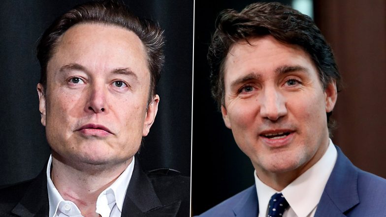 'Girl, You're Not Governor of Canada Anymore': Elon Musk Disparages Justin Trudeau for Rejecting Canada-US 'Merger' Proposal From Donald Trump