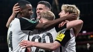 Alexander Isak Strikes Again As Newcastle United Beats Arsenal 2&ndash;0 in EFL Cup 2024&ndash;25 Semifinal 1st Leg