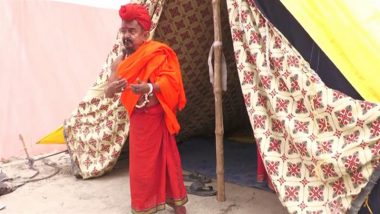 Mahakumbh Mela 2025: Gangapuri Maharaj Aka Chhotu Baba Who Hasn’t Bathed for 32 Years Becomes Centre of Attraction in Mela