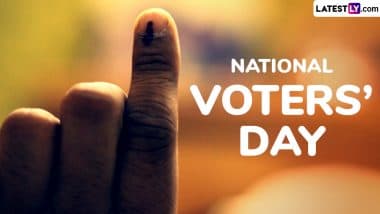 National Voters’ Day 2025 Wishes, Messages and HD Images: Share Quotes on Voting Rights, Greetings and Wallpapers To Mark the Foundation Day of ECI