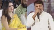 ‘Cheap’: Netizens Slam Trinadha Rao Nakkina for Making Derogatory Comments on Anshu’s ‘Size’ at ‘Mazaka’ Event in Hyderabad