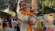 Actress Devoleena Bhattacharjee Seeks Blessings at Siddhivinayak Temple With Newborn Son Joy, Shares Photos on Instagram!