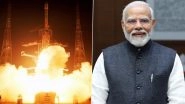 PM Narendra Modi Congratulates ISRO on Historic 100th Launch, Praises Dedication of Scientists and Engineers and Private Sector Towards Shaping India&rsquo;s Space Journey