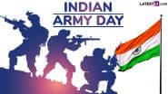 Army Day 2025 Date in India: Know Significance of the Day When KM Cariappa Became the First Indian Commander-in-Chief of the Army