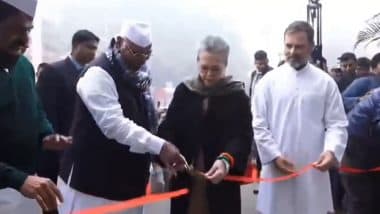 Sonia Gandhi Inaugurates Congress New Kotla Road Headquarters in Delhi