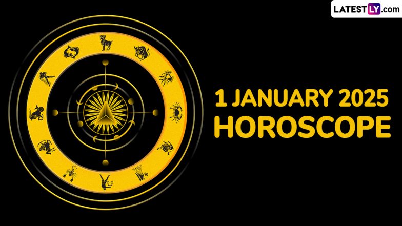 1 January 2025 Horoscope: What Is the Zodiac Sign of People Celebrating Birthday Today? Know the Sun Sign, Lucky Colour and Number Prediction