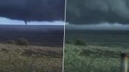 Tornado Caught on Camera in US: 2025's First Tornado Warning Issued as Tehama County in California Witnesses Whirlwind, Scary Video Surfaces