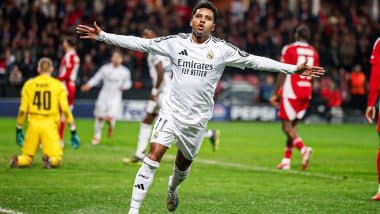 Brest 0-3 Real Madrid, UEFA Champions League 2024-25: Rodrygo Scores Brace As Los Blancos Qualify For Knockout Stage After Thumping Win Over French Side