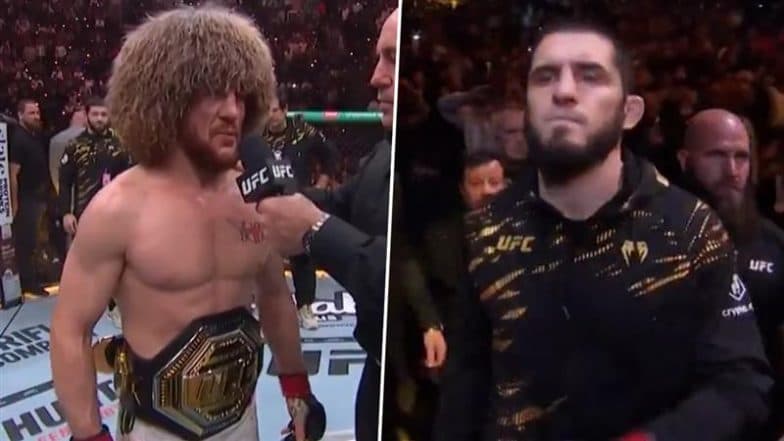 Islam Makhachev Defeats Renato Moicano in Lightweight Championship Bout at UFC 311 Event, Merab Dvalishvili Defends Bantamweight Title Handing Umar Nurmagomedov His First Defeat