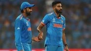 &lsquo;Mohammed Siraj&rsquo;s Effectiveness Comes Down a Little Bit When Not Bowling With the New Ball&rsquo;, Rohit Sharma on Pacer&rsquo;s Omission From India&rsquo;s ICC Champions Trophy 2025 and IND vs ENG ODI Series Squads
