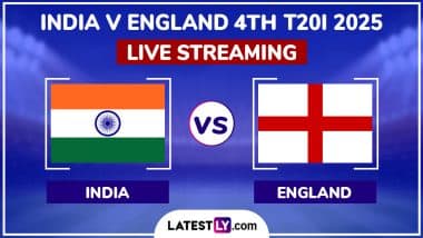 Where to Watch India National Cricket Team vs England Cricket Team Live Streaming, 4th T20I 2025