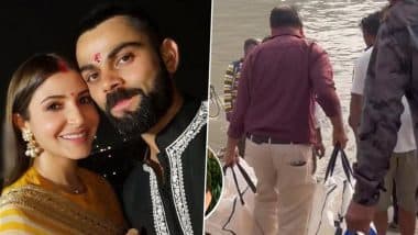 Anushka Sharma and Virat Kohli Set to Host Housewarming Party at Alibaug Home? Griha Pravesh Pooja Preparations in Full Swing (Watch Viral Video)