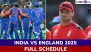 India vs England 2025 Full Schedule, Free PDF Download Online: Get IND vs ENG T20I and ODI Series Fixtures, Time Table With Match Timings in IST and Venue Details