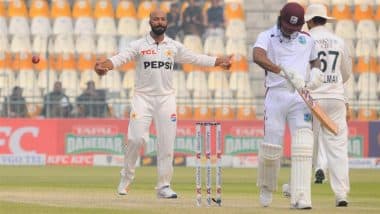 How To Watch Pakistan vs West Indies 2nd Test 2025 Day 1 Free Live Streaming Online? Get Free Telecast Details of PAK vs WI Cricket Match on TV