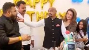 Former India Cricketer Vinod Kambli Celebrates Birthday at Thane Hospital During Routine Health Check-Up (Watch Video)