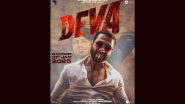 ‘Deva’ First Look: Shahid Kapoor Channels Amitabh Bachchan’s Iconic ‘Deewar’ Look in Intense Poster (See Pic)