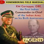 Field Marshal KM Cariappa Birth Anniversary 2025: Army, Leaders Pay Tributes to First Indian Commander-in-Chief of Indian Army