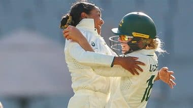 How To Watch AUS-W vs ENG-W Free Live Streaming Online of Only Test 2025 Day 2? Get Telecast Details of Australia Women vs England Women's Ashes Cricket Match on TV