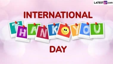 Thank You Images, HD Wallpapers, Quotes and Messages to Share on International Thank You Day