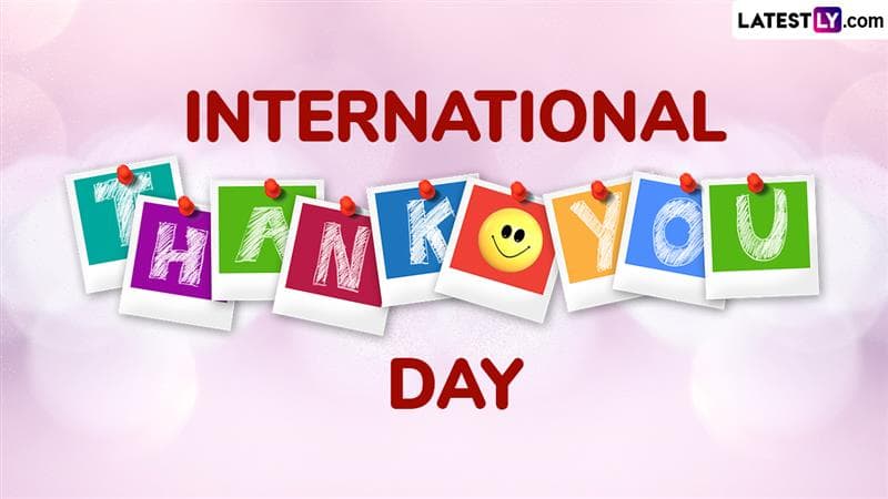 Thank You Images, HD Wallpapers, Quotes and Messages to Share on International Thank You Day
