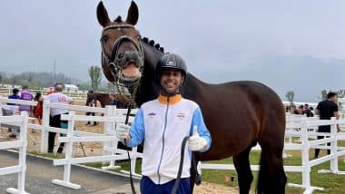 Asian Games 2023 Equestrian Gold Winner Anush Agarwalla Bids Farewell to His Horse Manni