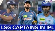 List of LSG Captains in IPL: Check Names of Skippers of Lucknow Super Giants in Indian Premier League As Rishabh Pant is Named New Captain