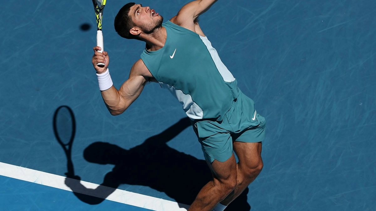 Carlos Alcaraz is a Spanish tennis prodigy who, by age 21, has secured four Grand Slam titles—including the US Open, Wimbledon, and the French Open—and became the youngest world No. 1 in ATP history.