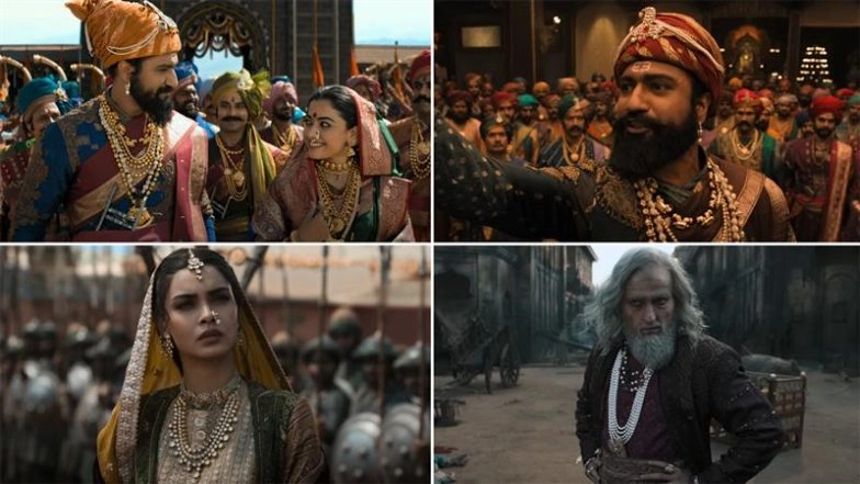 ‘Chhaava’ Trailer Vicky Kaushal’s Chhatrapati Sambhaji Maharaj Takes On Akshaye Khanna’s Mughal Emperor in This Period Drama of Courage and Legacy (Watch Video)